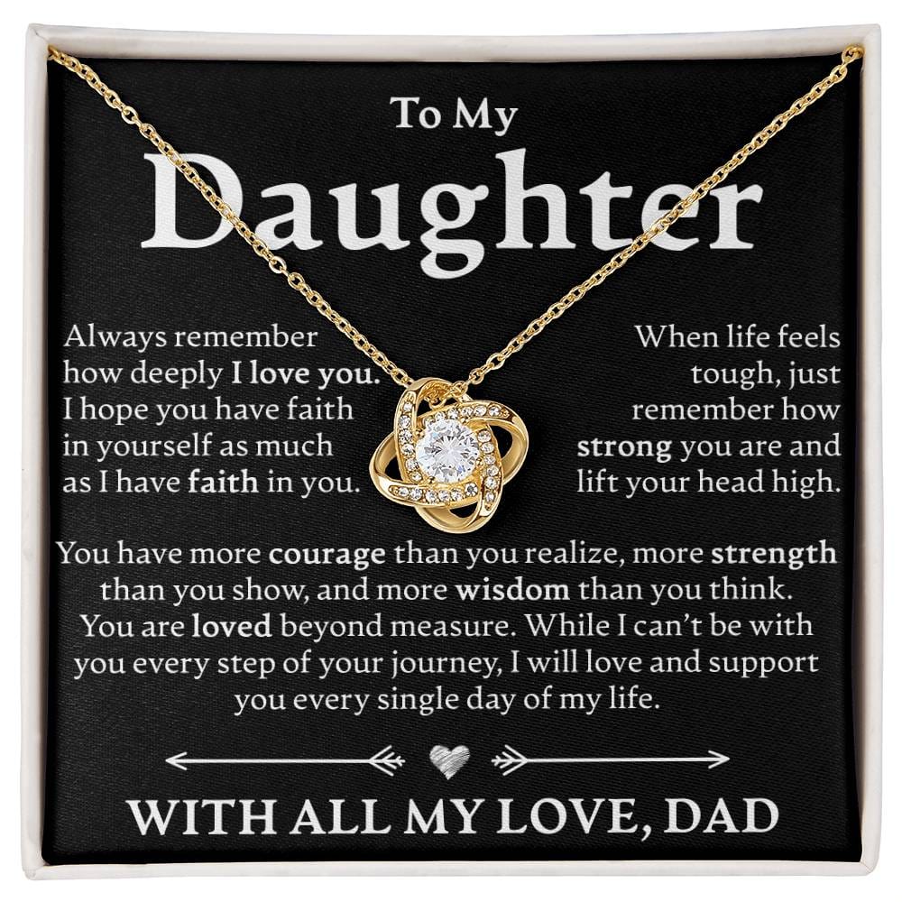 Gift for Daughter from Dad - "Always Remember" Necklace