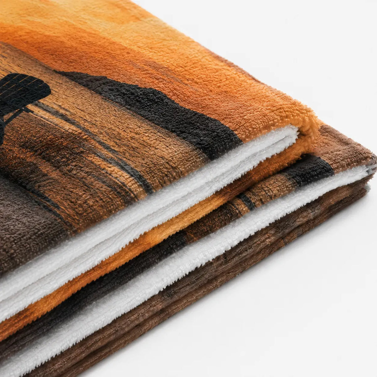 Beach Towel - "To My Wife" Romantic Sunset Message