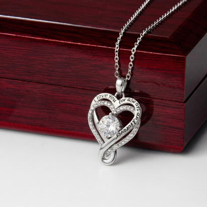 Heart Of Our Home - Gift for Wife from Husband - Love You Always Necklace