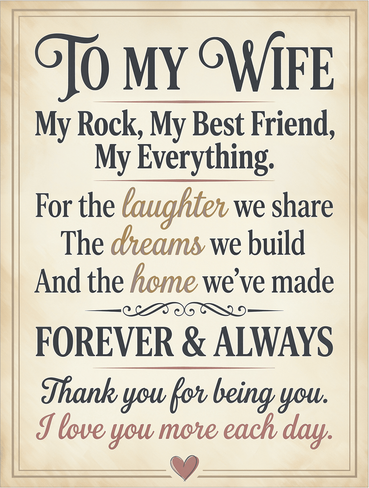 Sherpa Fleece Blanket -  To My Wife