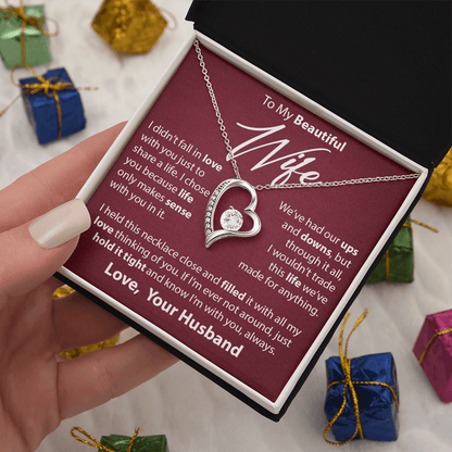 Gift for Wife from Husband - "I Chose You" Necklace