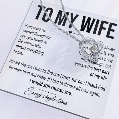 Gift for Wife from Husband - Forever Love Necklace