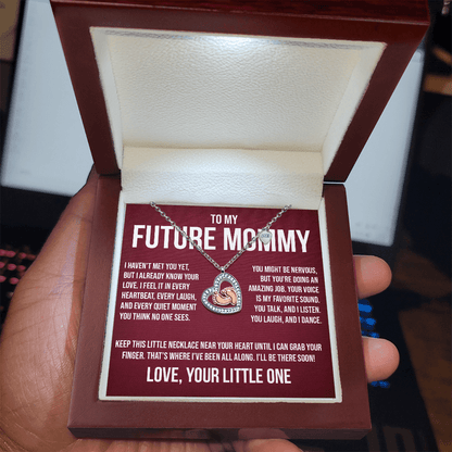 Gift for Future Mommy from Baby - "I Haven't Met You Yet" Necklace
